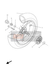 Roue arrière